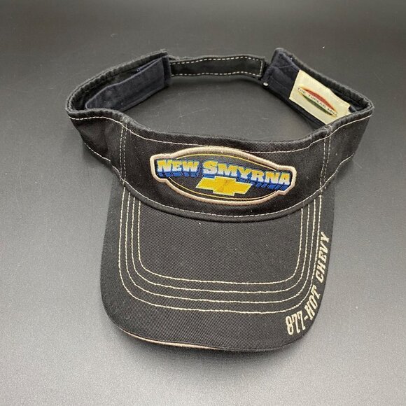 The Thread Mill New Smyrna Chevrolet Adjustable Visor Black - Picture 1 of 3